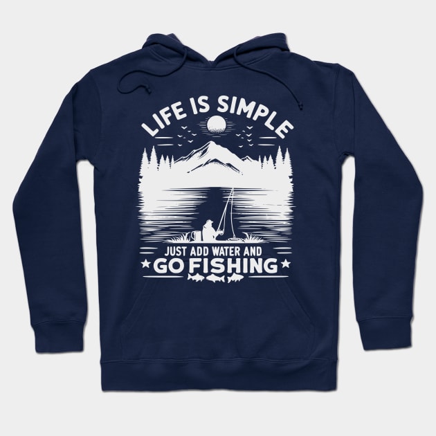 fishing Hoodie by AOAOCreation